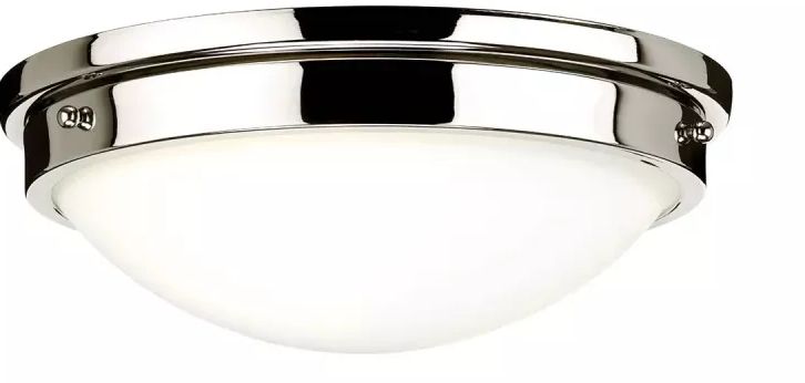 Elstead Lighting Gravity plafon 2x60 W nikiel FE-GRAVITY-F-PN