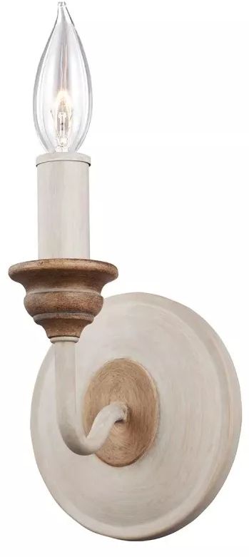 Elstead Lighting Hartsville applique murale 1x40 W blanc-bois FE-HARTSVILLE1