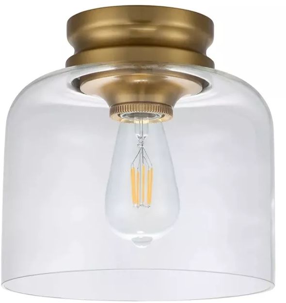 Elstead Lighting Hounslow plafonnier 1x60 W laiton FE-HOUNSLOW-F-BB