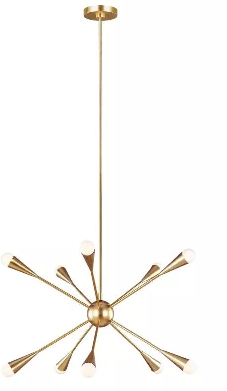 Elstead Lighting Jax lampe suspendue x3 W laiton FE-JAX10-BB