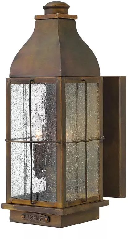 Elstead Lighting Bingham applique murale extérieure 2x60 W marron HK-BINGHAM-M
