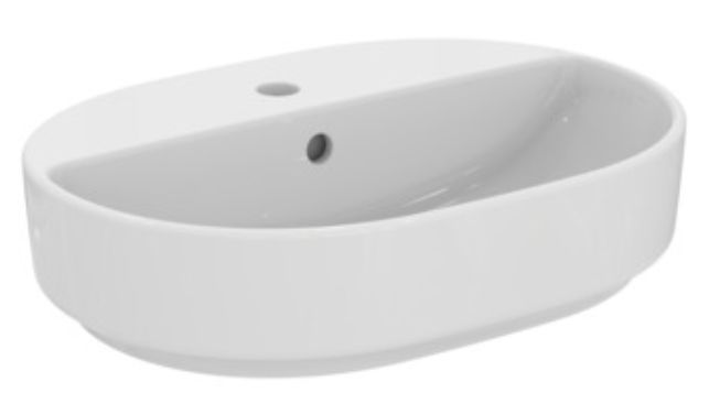 Ideal Standard i.Life O lavabo 55x40 cm ovale à poser blanc T573401