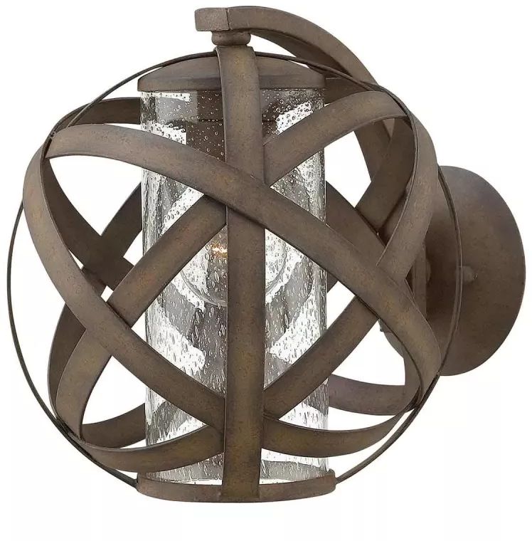 Elstead Lighting Carson applique murale extérieure 1x60 W fer HK-CARSON1