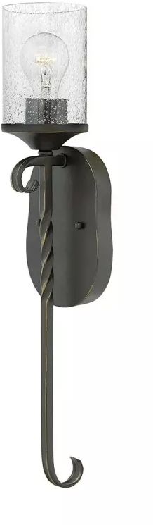 Elstead Lighting Casa applique murale extérieure 1x60 W noir HK-CASA1