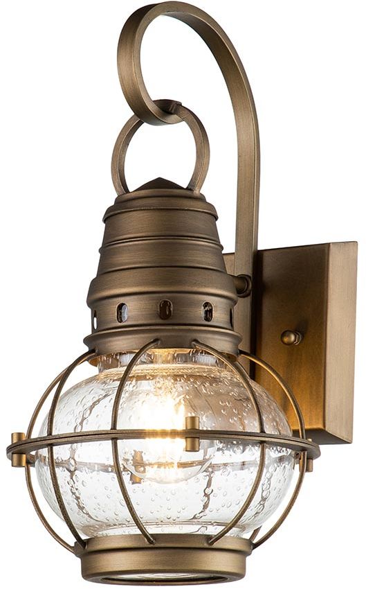 Elstead Lighting Bridge Point applique murale extérieure 1x60 W laiton KL-BRIDGEPOINT-S-NBR