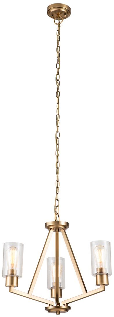 Elstead Lighting Deryn lampe suspendue 3x60 W laiton KL-DERYN3-NBR