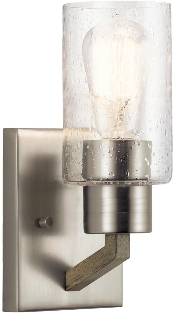 Elstead Lighting Deryn applique murale 1x60 W gris KL-DERYN1-DAG