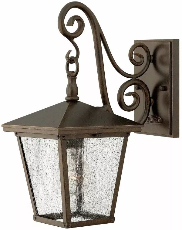 Elstead Lighting Trellis applique murale extérieure 1x60 W marron HK-TRELLIS2-S