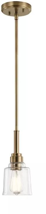 Elstead Lighting Aivian lampe suspendue 1x60 W laiton KL-AIVIAN-P-WBR