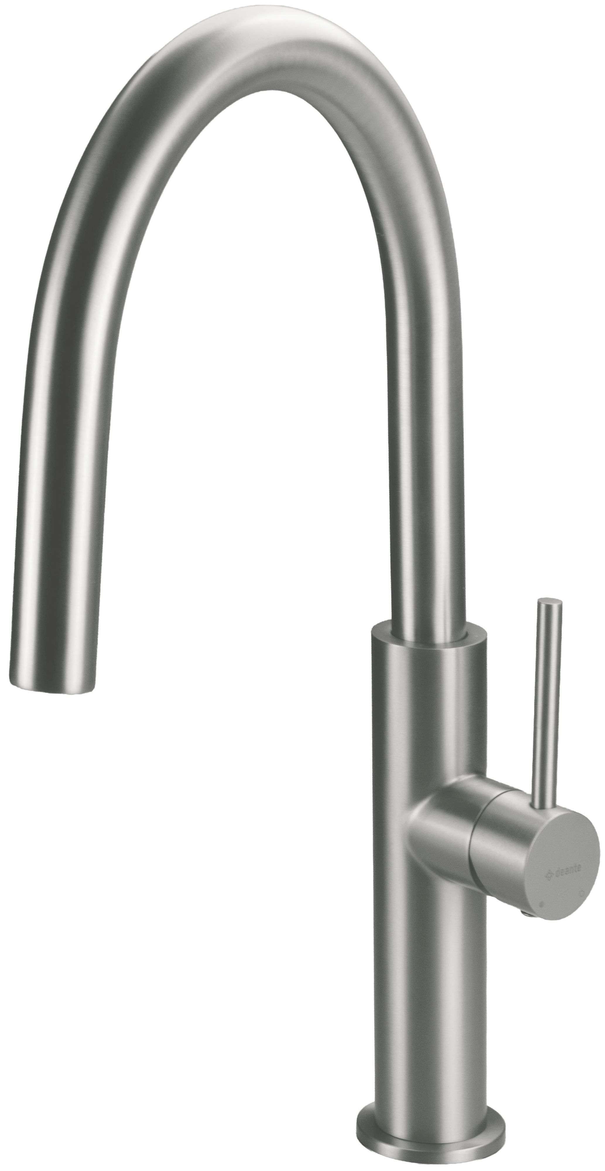 Deante Evora mitigeur de cuisine sur pied acier inoxydable BQJ_F62M