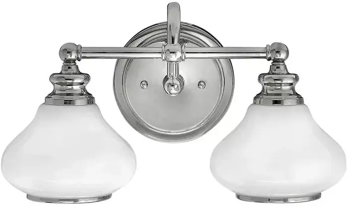 Elstead Lighting Ainsley applique murale 2x3 W chrome HK-AINSLEY2-BATH