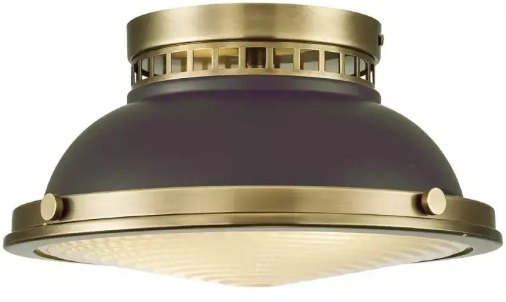 Elstead Lighting Amelia plafonnier 2x40 W marron HK-AMELIA-F-M-RB