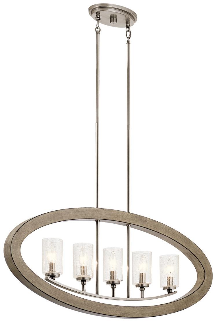 Elstead Lighting Grand Bank lampe suspendue 5x40 W chrome KL-GRAND-BANK5