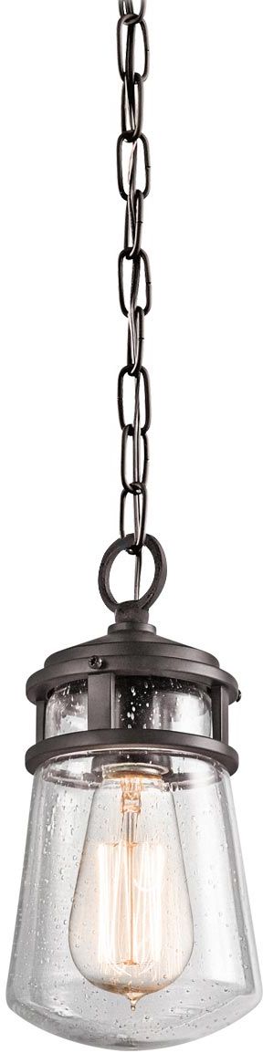 Elstead Lighting Lyndon lampe suspendue 1x60 W marron KL-LYNDON8-S-AZ