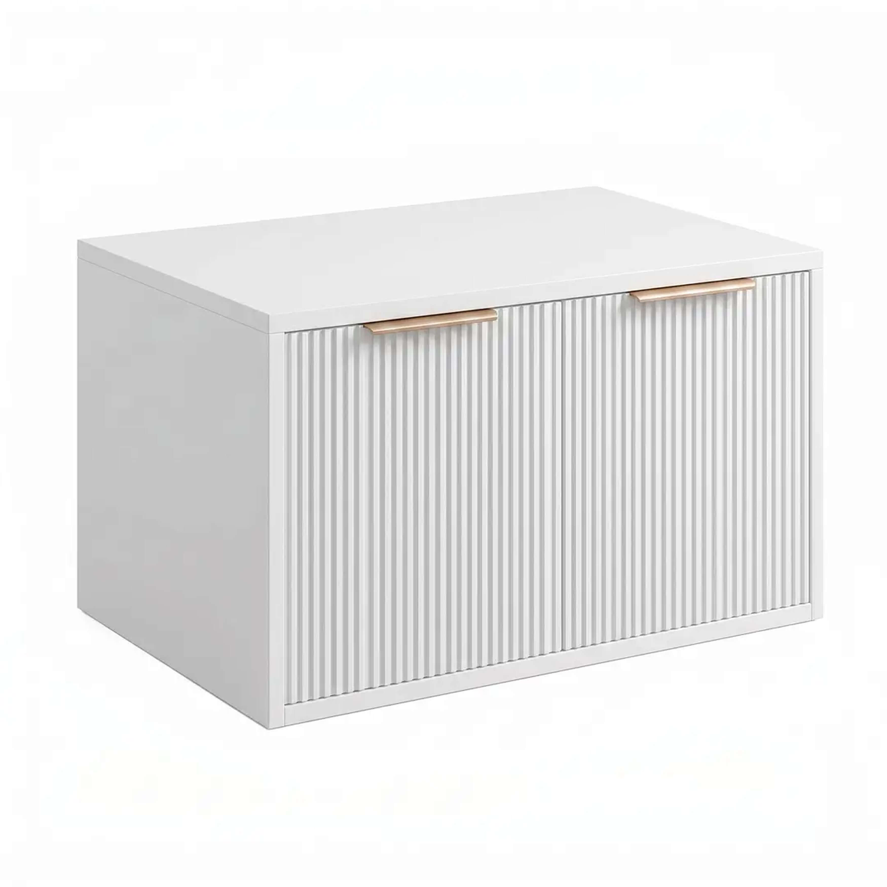 Rea Core armoire 60x47x40 cm sous-lavabo suspendu blanc REA-M0400