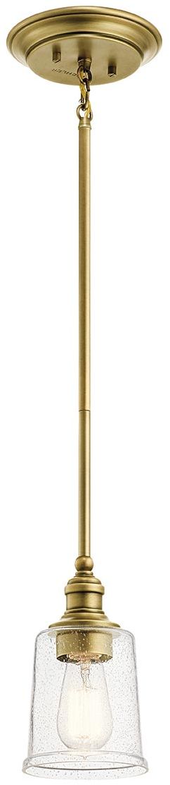 Elstead Lighting Waverly lampe suspendue 1x60 W laiton KL-WAVERLY-MP-NBR