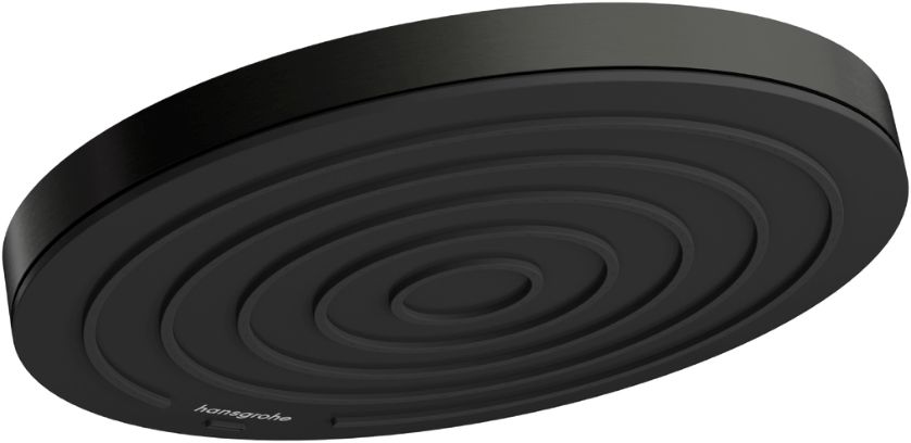 Hansgrohe Pulsify S douche à effet de pluie 26x26 cm ronde noir 24141340