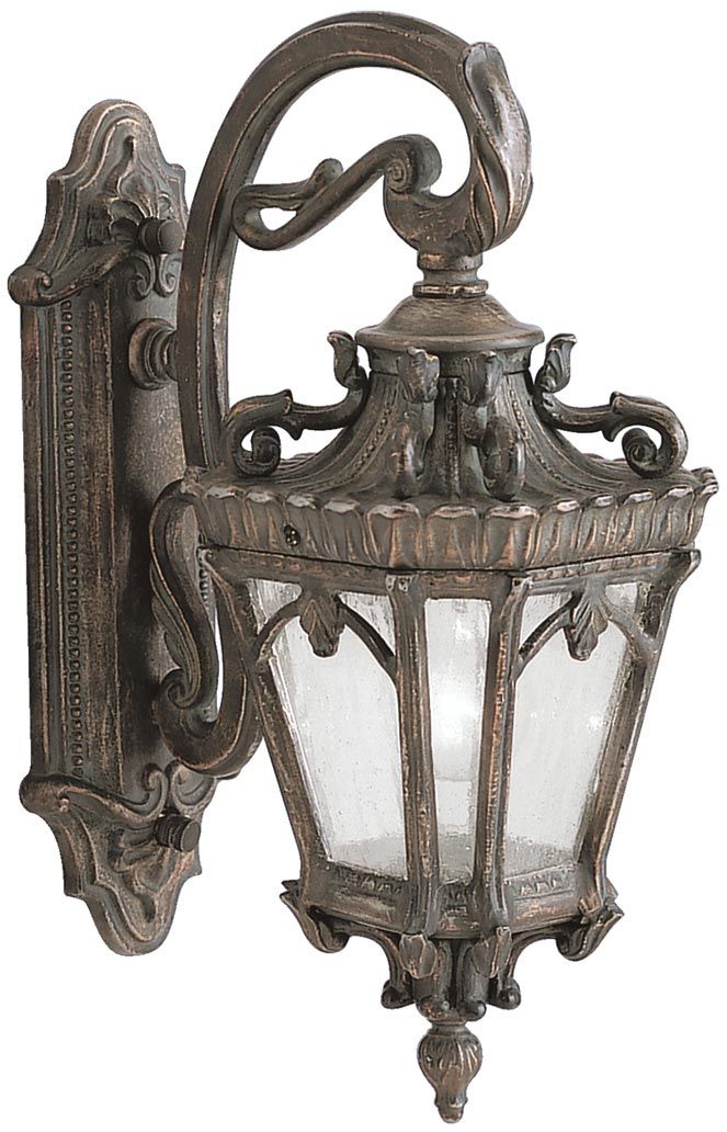 Elstead Lighting Tournai applique murale extérieure 1x60 W gris-marron KL-TOURNAI2-M