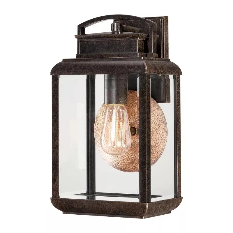 Elstead Lighting Byron applique murale extérieure 1x60 W marron QZ-BYRON-M