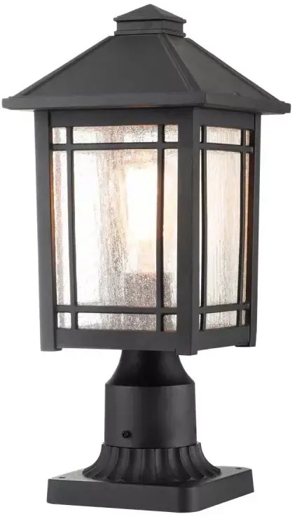 Elstead Lighting Cedar Point lampadaire extérieur 1x60 W noir QZ-CEDAR-POINT3-M-BK