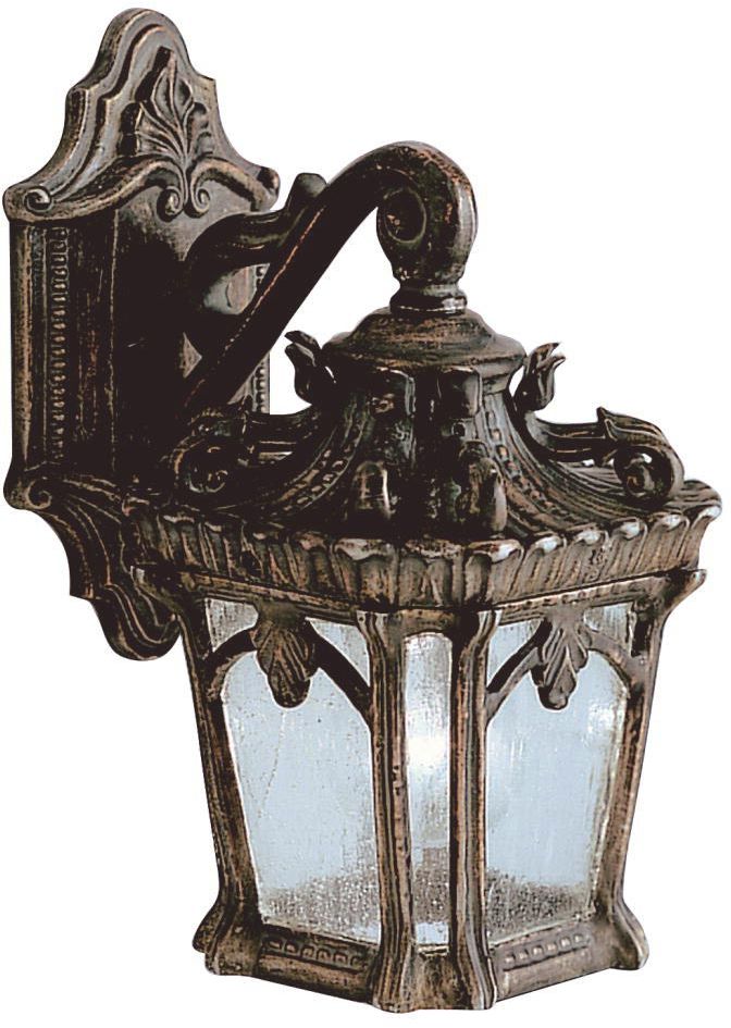 Elstead Lighting Tournai applique murale extérieure 1x60 W gris-marron KL-TOURNAI2-S