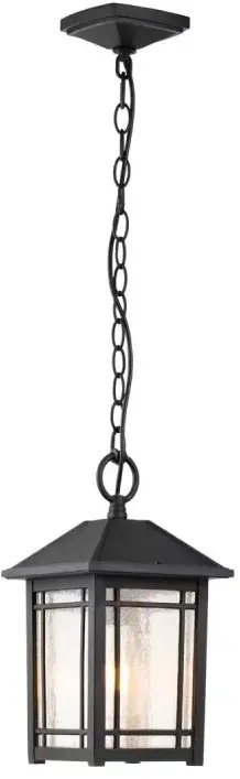 Elstead Lighting Cedar Point suspension extérieure 1x60 W noir QZ-CEDAR-POINT8-M-BK