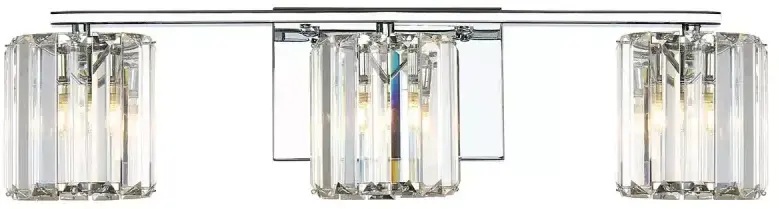 Elstead Lighting Divine applique murale 3x3 W chrome QZ-DIVINE3-PC-BATH