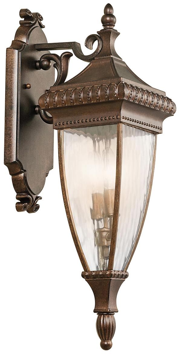 Elstead Lighting Venetian Rain applique murale extérieure 2x60 W marron KL-VENETIAN2-M