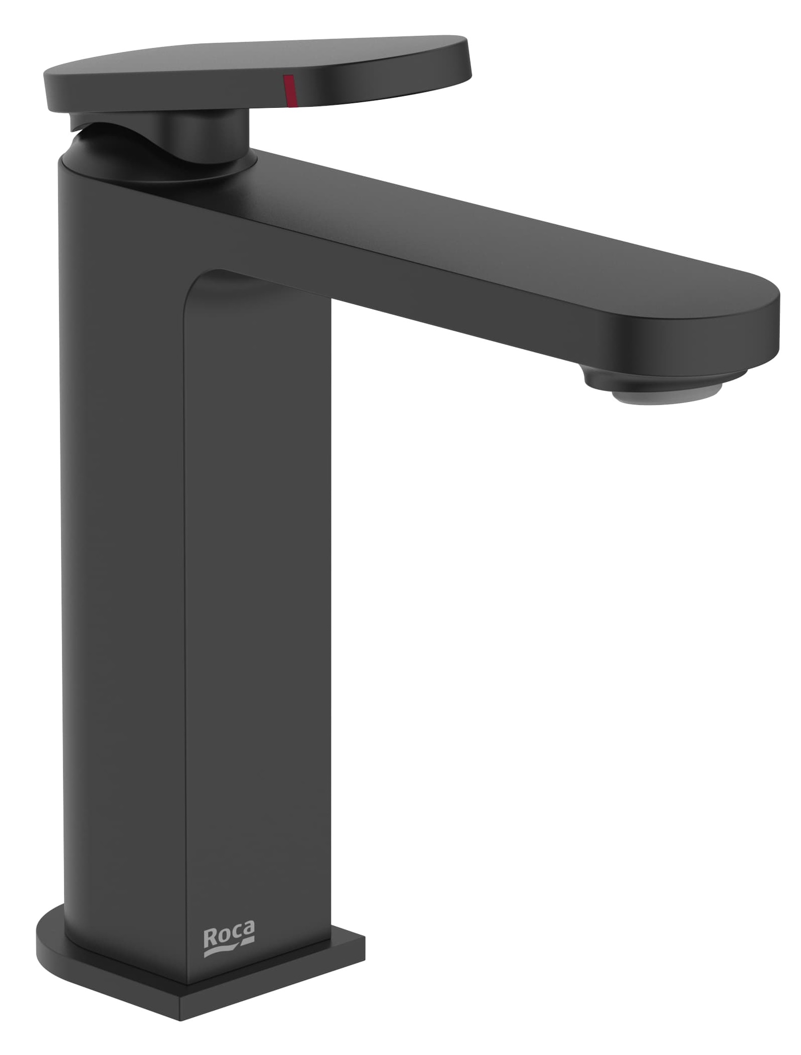 Roca Kay mitigeur de lavabo sur pied noir A5A3A7GNB0