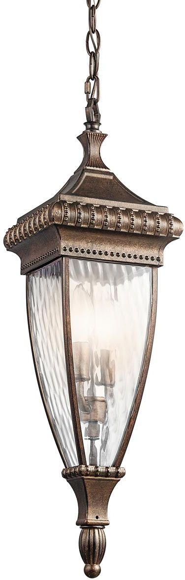 Elstead Lighting Venetian Rain suspension extérieure 2x60 W marron KL-VENETIAN8-M