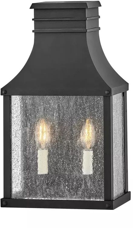 Elstead Lighting Beacon Hill applique murale extérieure 2x40 W noir HK-BEACON-HILL7-MB