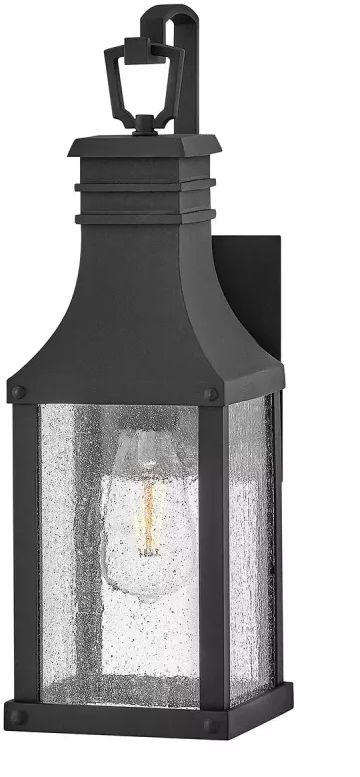 Elstead Lighting Beacon Hill applique murale extérieure 1x60 W noir HK-BEACON-HILL-S-MB