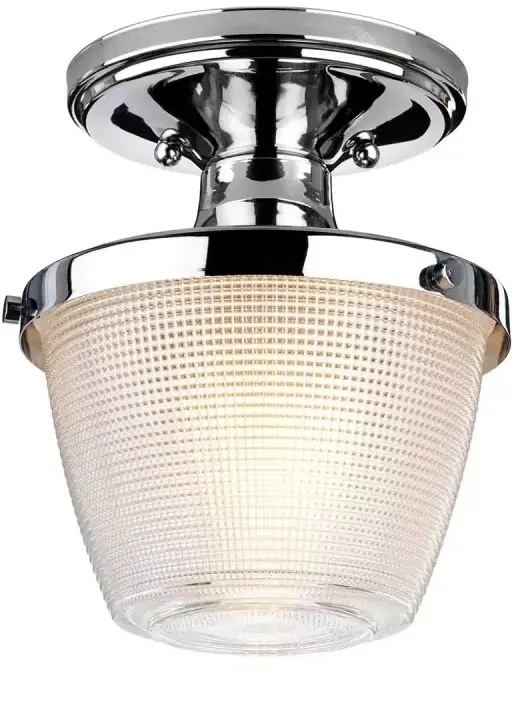 Elstead Lighting Dublin plafonnier 1x40 W chrome QZ-DUBLIN-SF-PC