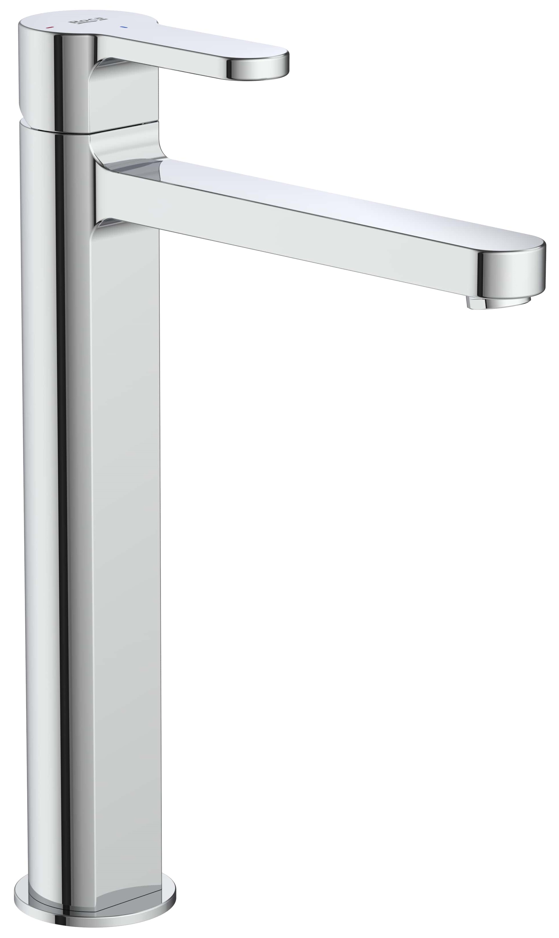 Roca l20 mitigeur de lavabo sur pied chrome A5A349HC00