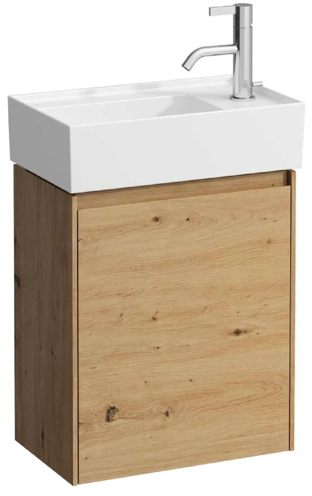 Laufen Lani armoire 43.5x27x51.5 cm sous-lavabo suspendu chêne H4039021122671