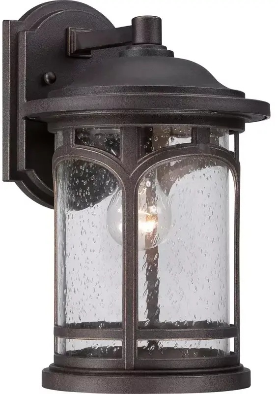 Elstead Lighting Marblehead applique murale extérieure 1x60 W marron QZ-MARBLEHEAD2-M