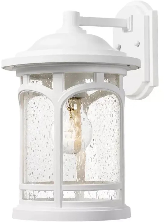 Elstead Lighting Marblehead applique murale extérieure 1x60 W blanc QZ-MARBLEHEAD-M-WHT
