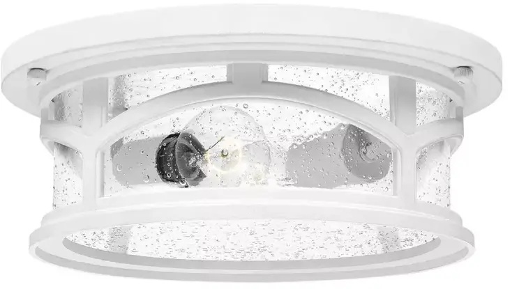 Elstead Lighting Marblehead plafonnier extérieur 2x60 W blanc QZ-MARBLEHEAD-F-WHT