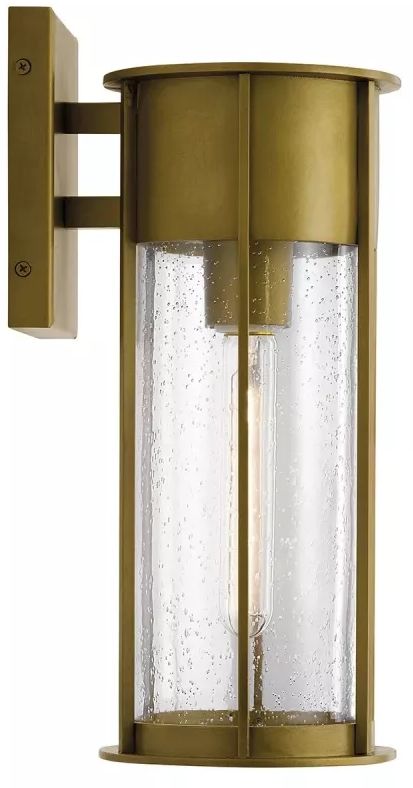 Elstead Lighting Camillo applique murale extérieure 1x60 W laiton KL-CAMILLO-M-PNBR