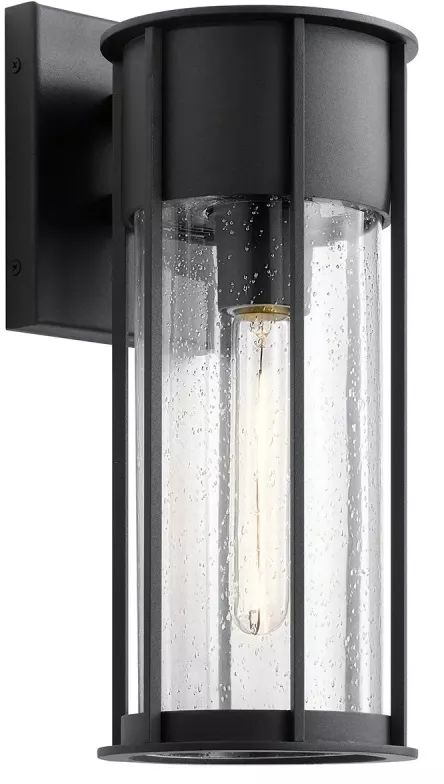 Elstead Lighting Camillo applique murale extérieure 1x60 W noir KL-CAMILLO-M-TBK