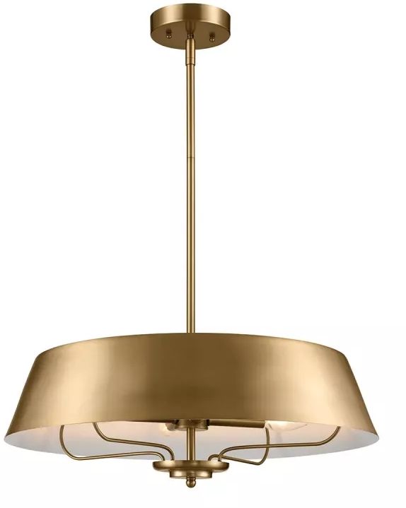Elstead Lighting Luella plafonnier 4x40 W laiton KL-LUELLA-4P-BNB