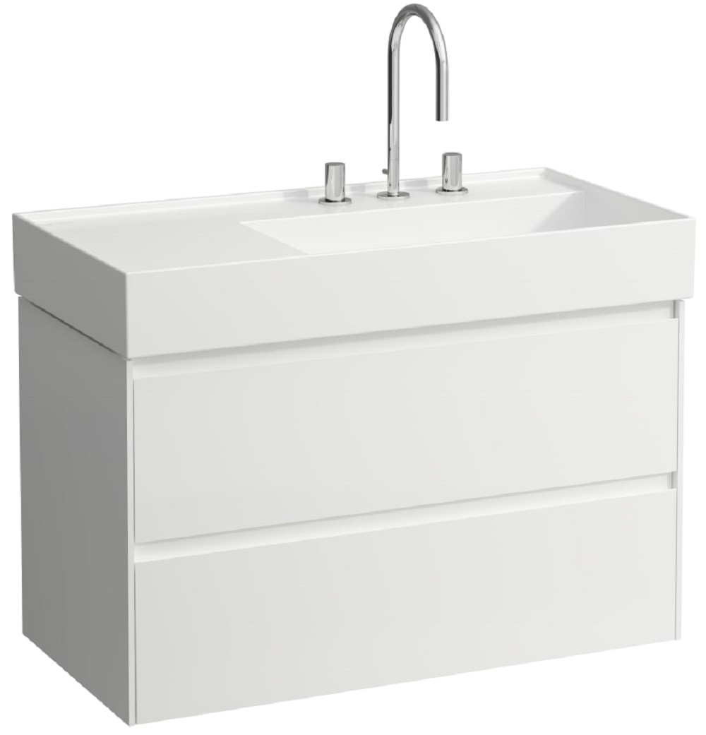 Laufen Lani armoire 88x45x51.5 cm sous-lavabo suspendu blanc H4039621122611