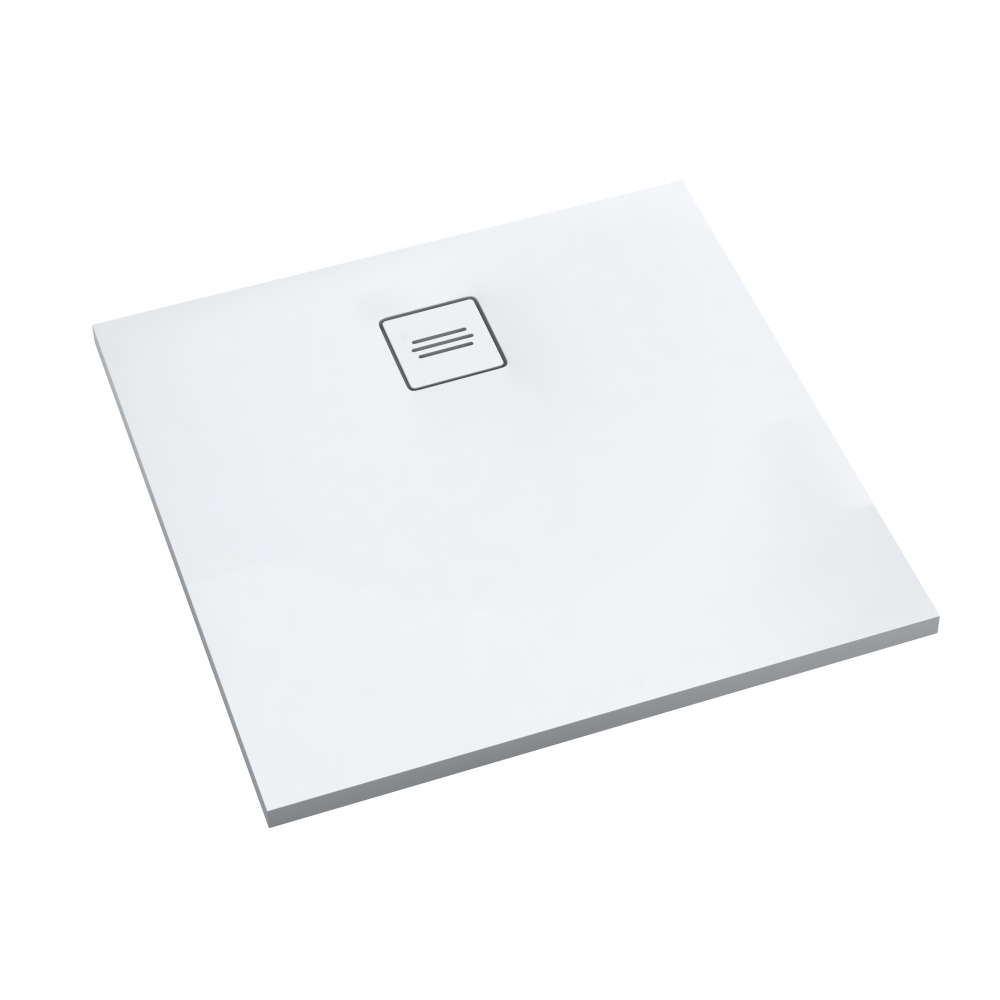 Schedline Protos Smooth White receveur de douche carré 80x80 cm blanc 3SP.P2K-8080-M1