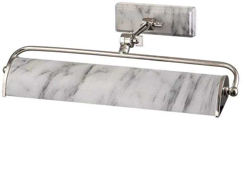 Elstead Lighting Winchfield applique murale 2x40 W blanc-nickel WINCHFIELD-PLM-PN-WM