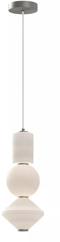Elstead Lighting Bijou lampe suspendue 1x20 W nickel ALM-BIJOU-P3-PN