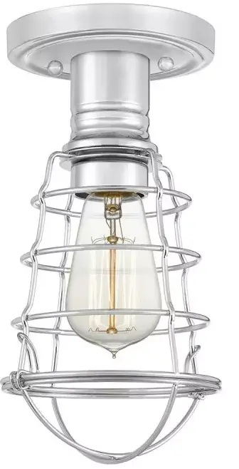 Elstead Lighting Mixon plafonnier 1x60 W chrome QZ-MIXON-SF-PC