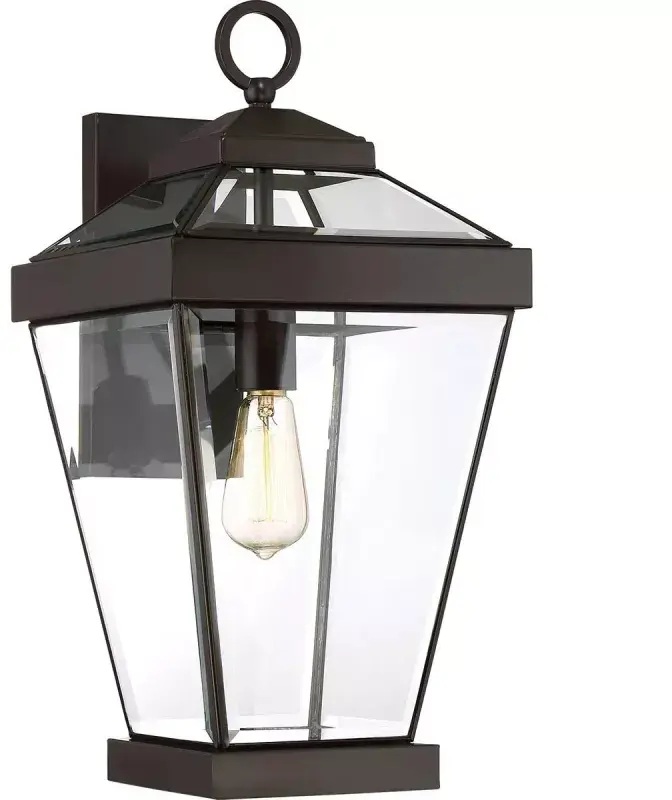 Elstead Lighting Ravine applique murale extérieure 1x60 W marron QZ-RAVINE2-L