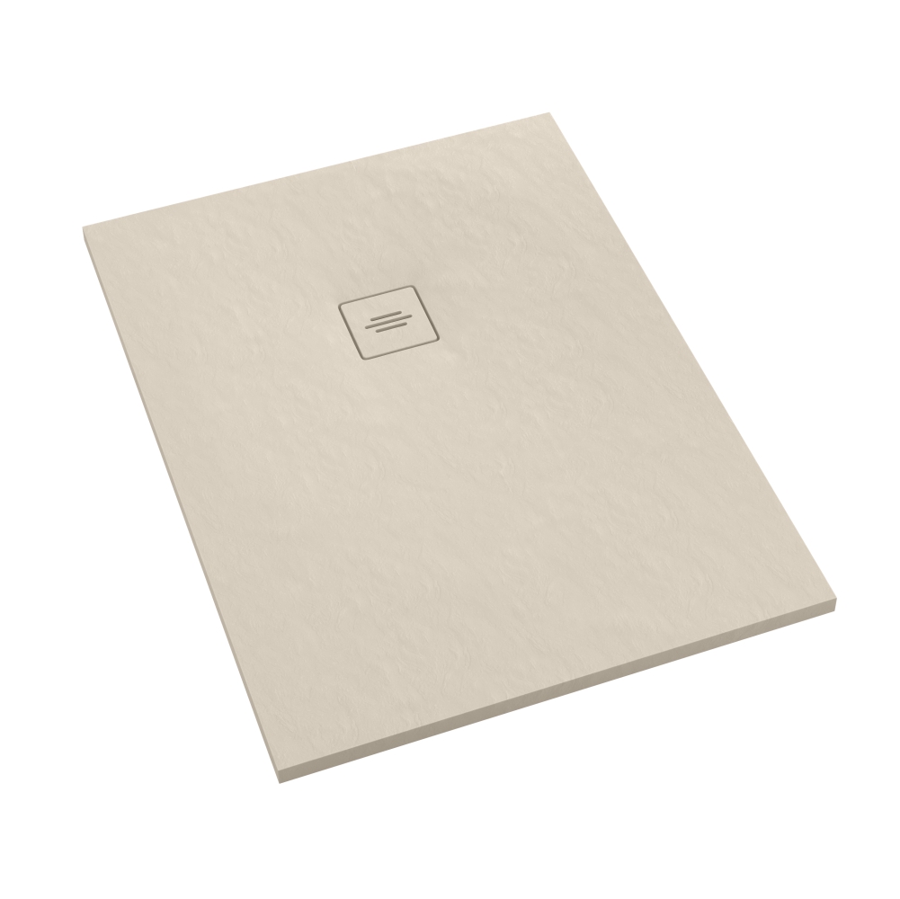 Schedline Protos Cashmere Stone receveur de douche rectangulaire 100x90 cm beige 3SP.P1P-90100/PK/ST-M1/PK/ST