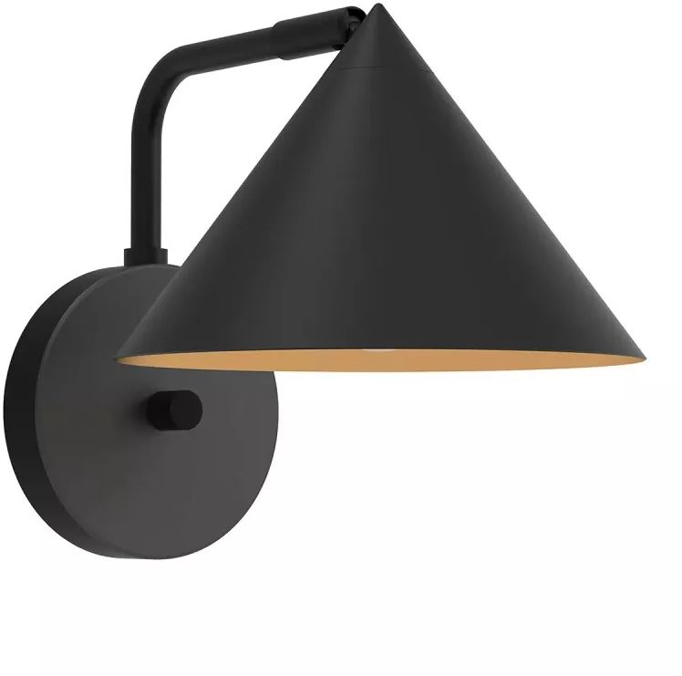 Elstead Lighting Remy applique murale 1x60 W noir ALM-REMYCK-1WB-BK