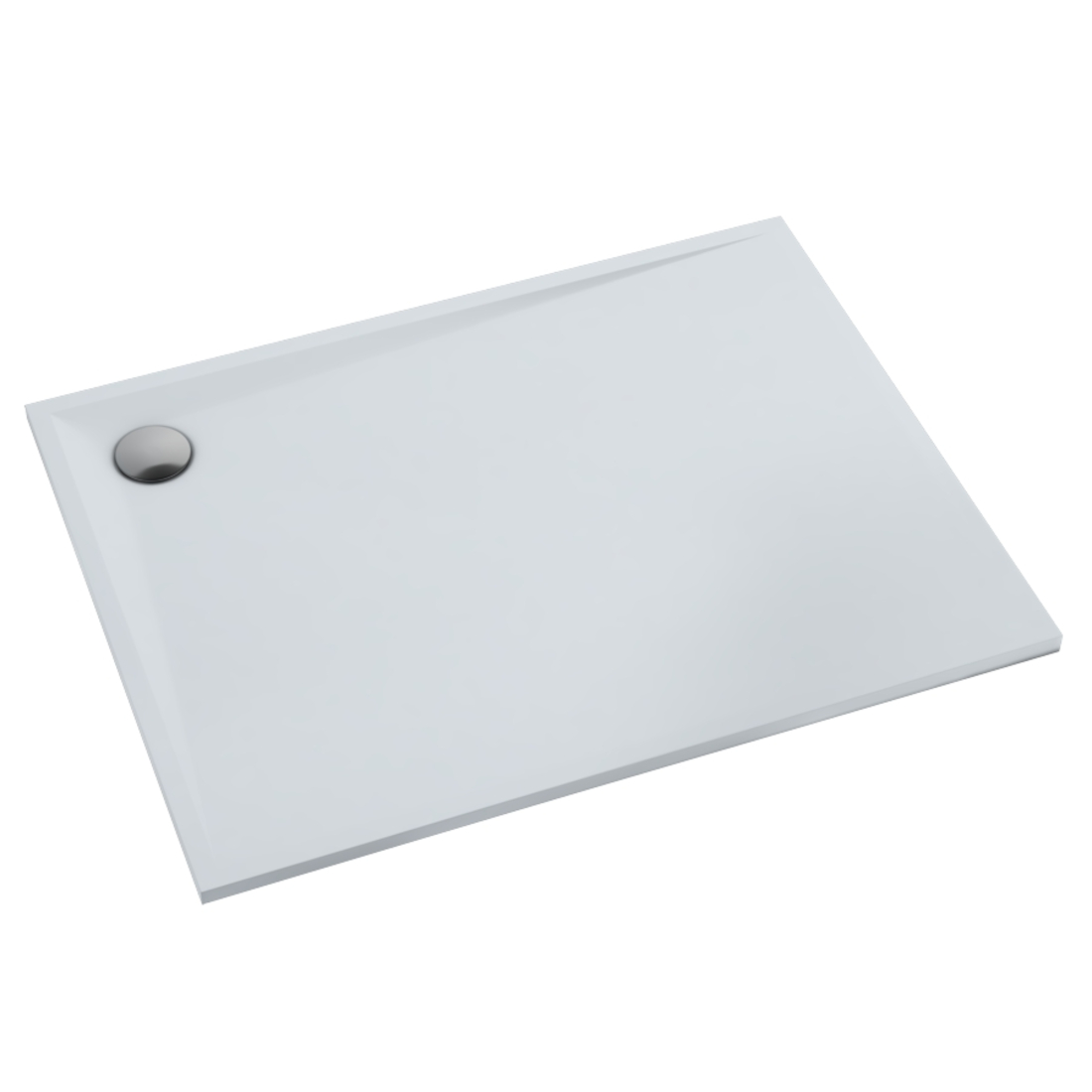 Schedline Libra Smooth White receveur de douche rectangulaire 80x70 cm blanc 3SP.L1P-7080